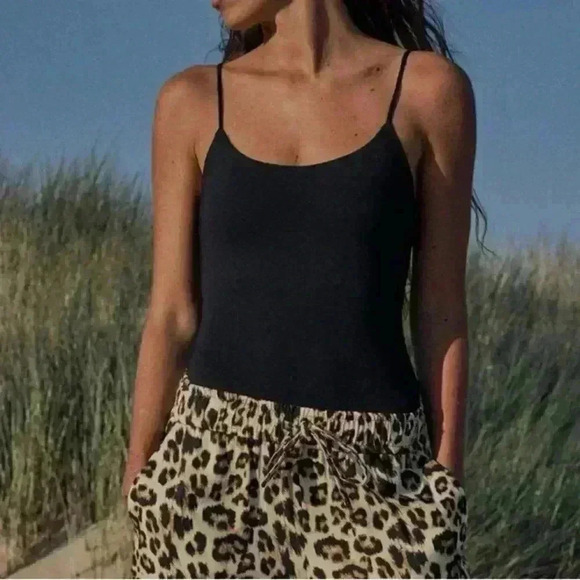 Zara Tops - ZARA Seamless black bodysuit